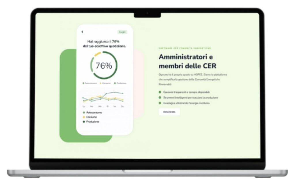 HOPEE come piattaforma di riferimento per la governance delle Comunità Energetiche Rinnovabili
